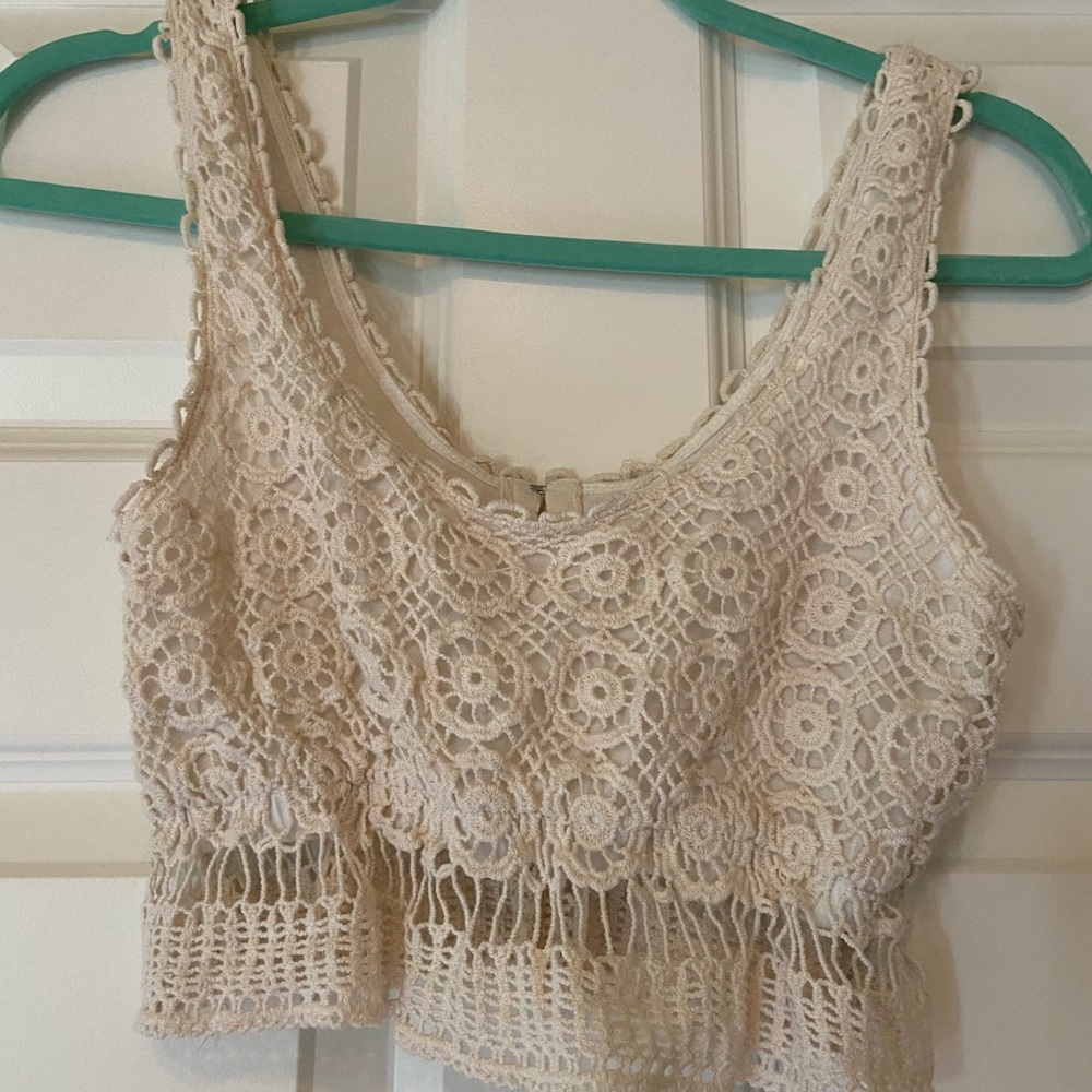 Super Crop Crochet Top